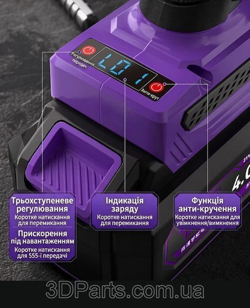 Акумуляторна кутова шліфувальна машина (болгарка) Boret BETJMJ-4235 PRVR.ANGLR.GRNDR.BRT.BETJMJ.423 фото