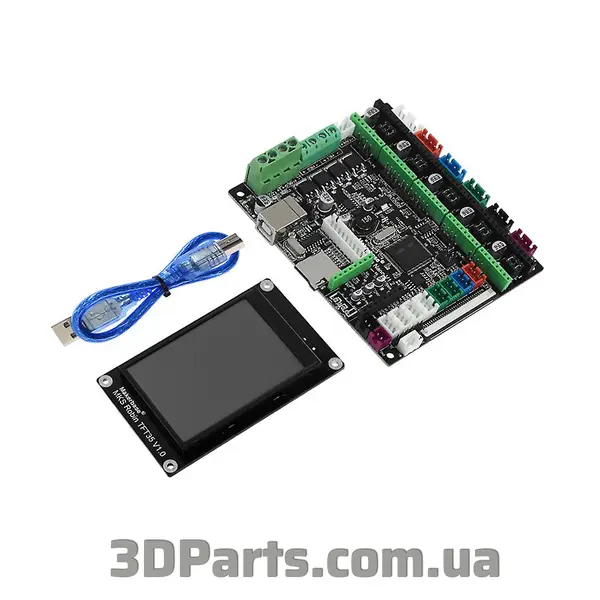 Купити Плата керування 3D принтером, MKS Robin Nano v1.2, з екраном сенсорним MKS TFT35, Makerbase EL.BRDCTRL.MKSRBNNANO.V1.2.DSPLSNSRTFT35.MKS в інтернет магазині 3DParts