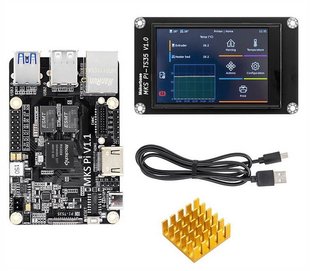 Міні-ПК одноплатний, MKS PI v1.1, з дісплеєм сенсорним MKS PI-TS35 v1.0, Makerbase EL.MNPC.MKSPIV1.1.DSPLSNSRTS35V1.0.MKS фото