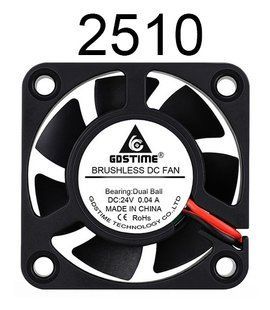 Вентилятор осьовий (кулер) 2510, 12 В, GDA2510, 12000RPM, Dual Ball, GDSTime VNT.FNAX.2510.12.12000RPM.GDS фото