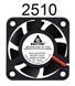 Вентилятор осьовий (кулер) 2510, 12 В, GDA2510, 12000RPM, Dual Ball, GDSTime VNT.FNAX.2510.12.12000RPM.GDS фото 1