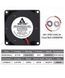 Вентилятор центробіжний (турбіна) 4010, 24 В, 12000RPM, GDB4010, Dual Ball, GDSTime VNT.FNCN.4010.24.12000.GDS фото 2