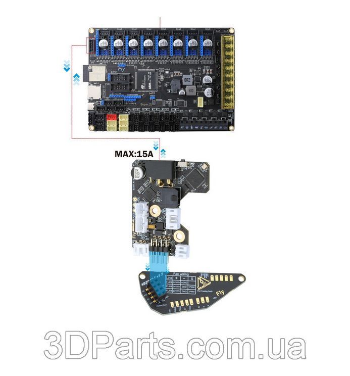 Купити плату FLY Voron-SB2040 Pro, TMC2240, без MAX 31865, Mellow для ...