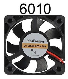 Вентилятор осьовий (кулер) 6010, 12 В, IdeaFormer VNT.FNAX.6010.12.IF фото