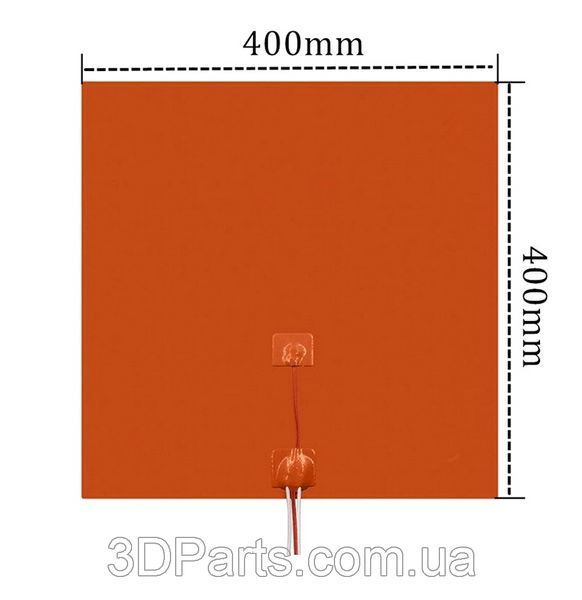 Грілка силіконова 400 мм х 400 мм, 220 В, 1500 Вт TBL.HTPDSIL.400.220.1500W фото